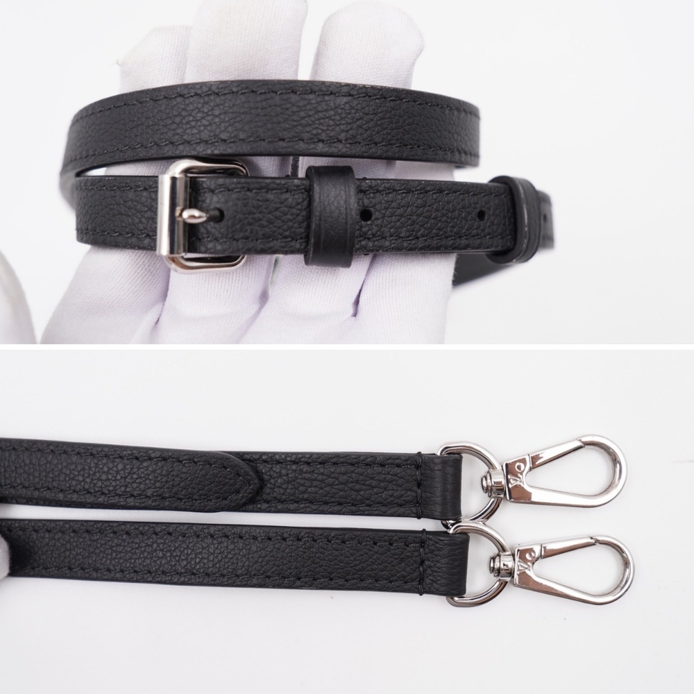 CE31 💟 Louis Vuitton Calfskin Lockme Ever BB Black - Picture 10 of 15